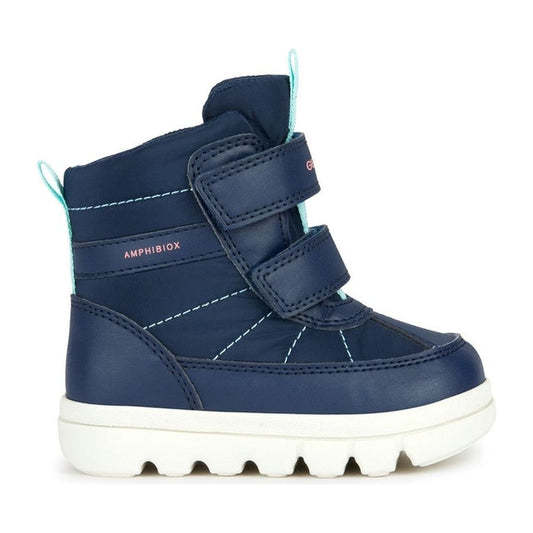 Geox girls navy willaboom booties | Vilbury London