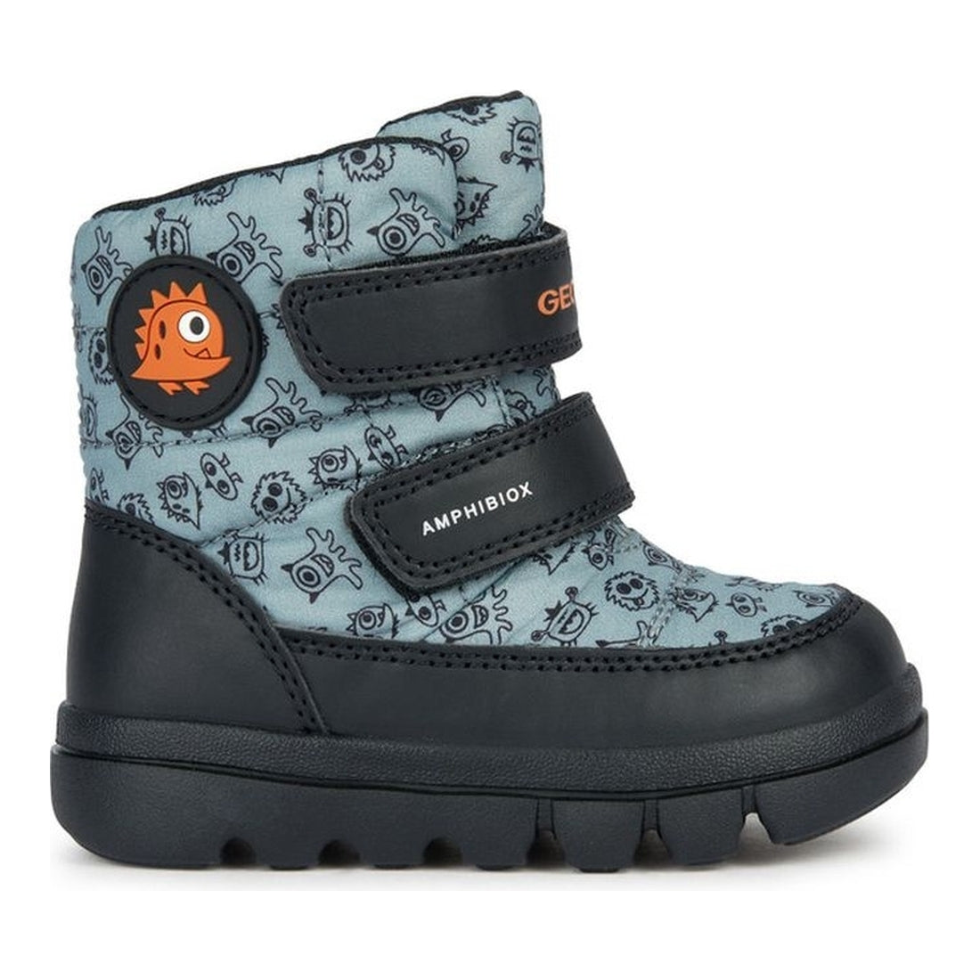 Geox boys sage, orange willaboom booties | Vilbury London