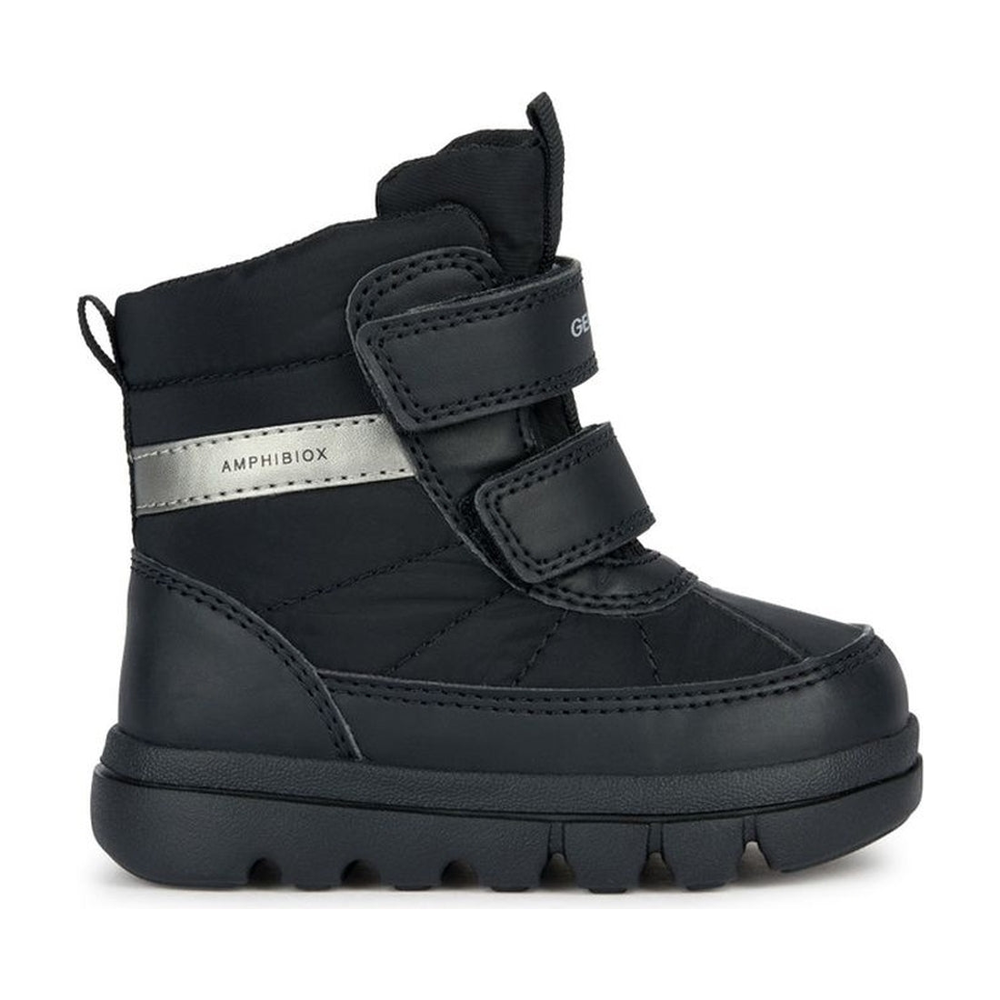 Geox boys black willaboom booties | Vilbury London