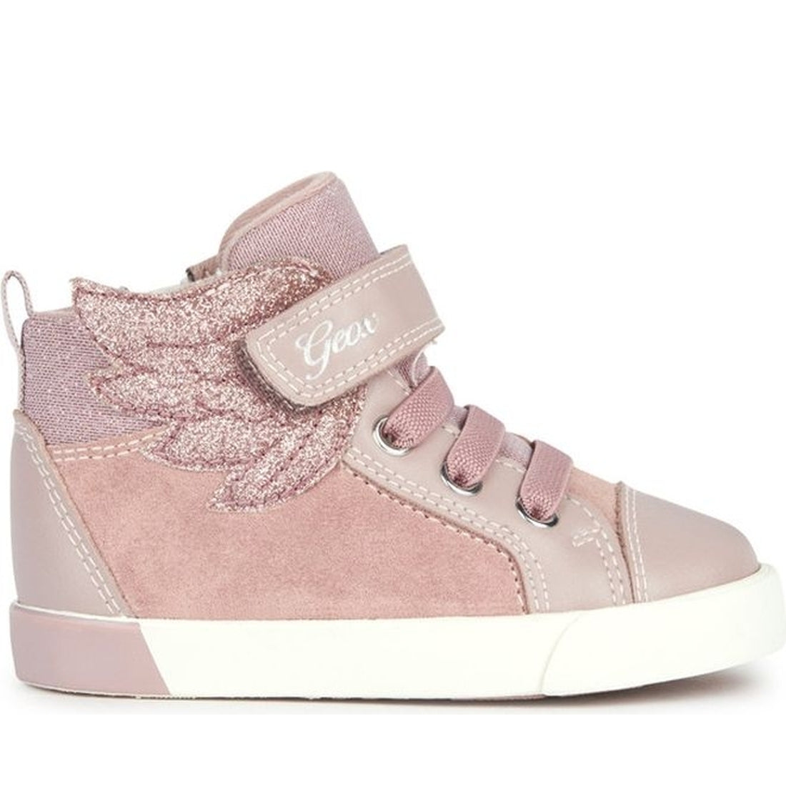 Geox girls antique rose kilwi sport shoe | Vilbury London