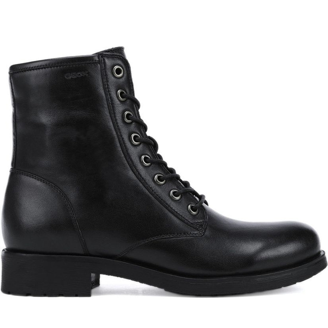 Geox womens black rawelle booties | Vilbury London