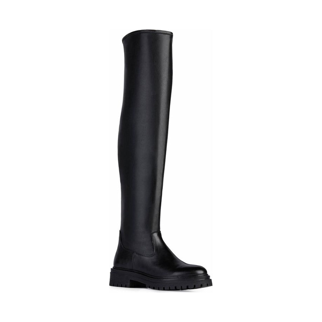 Geox womens black iridea boots | Vilbury London