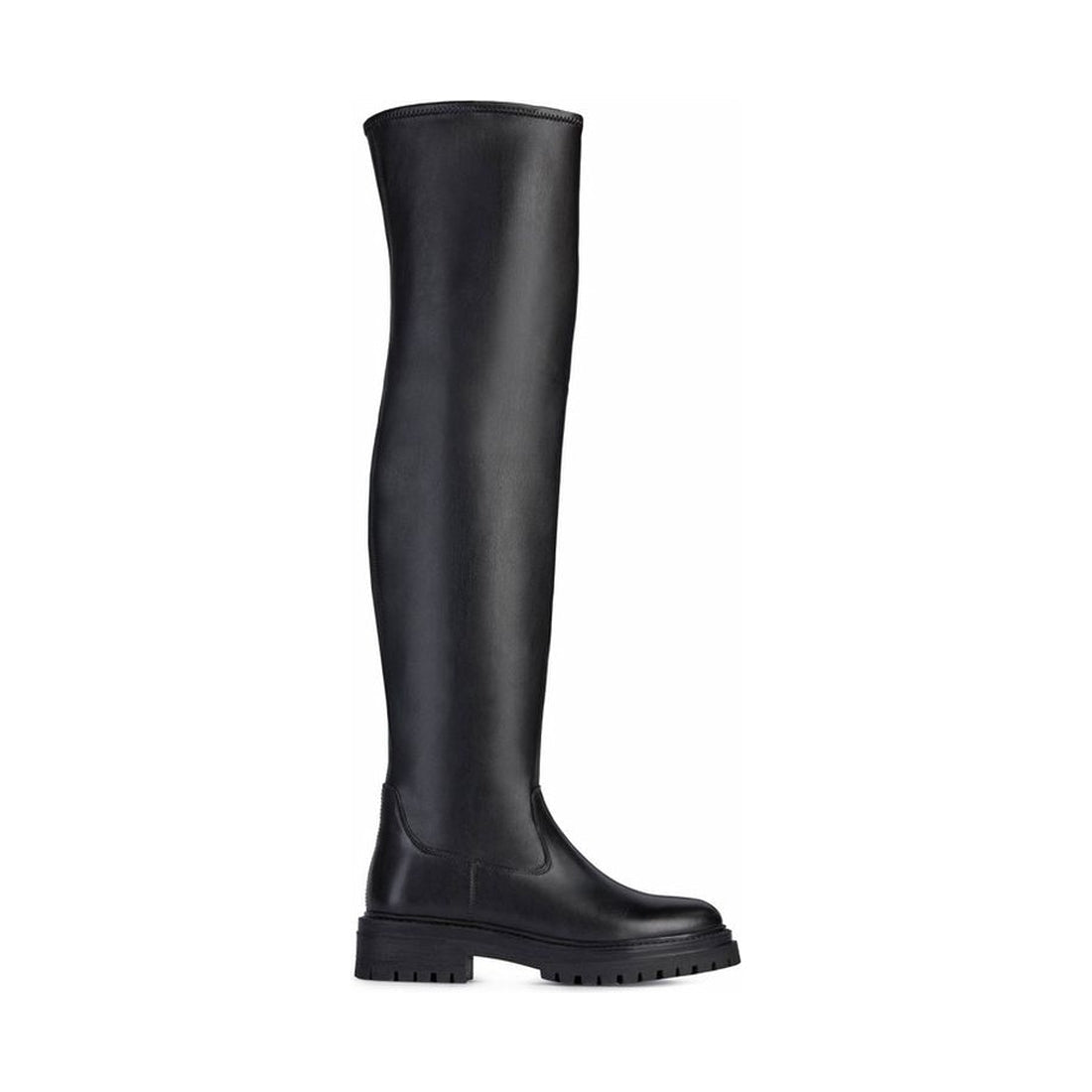 Geox womens black iridea boots | Vilbury London