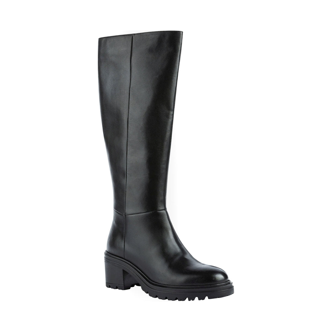 Geox womens black damiana boots | Vilbury London