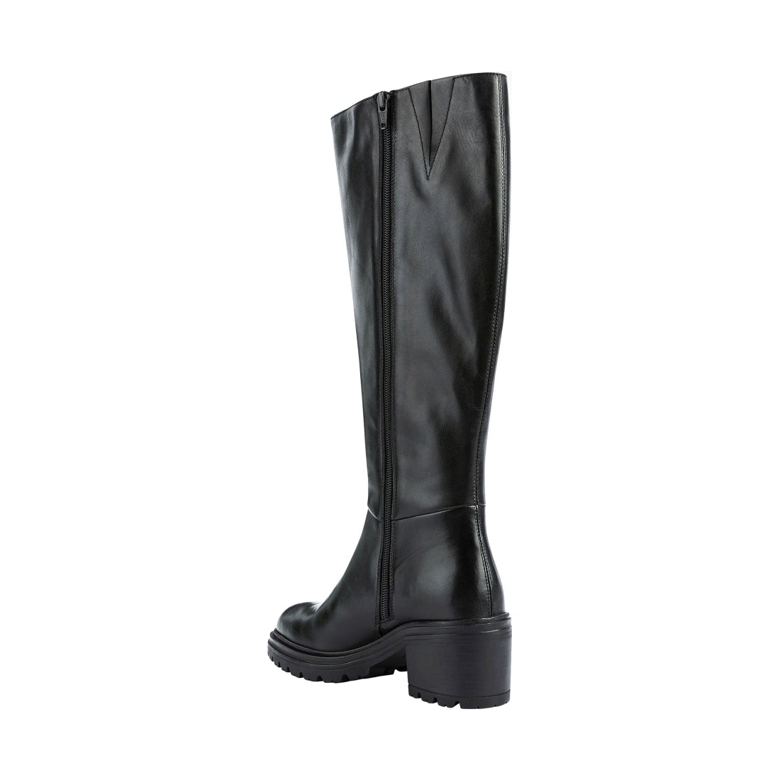 Geox womens black damiana boots | Vilbury London