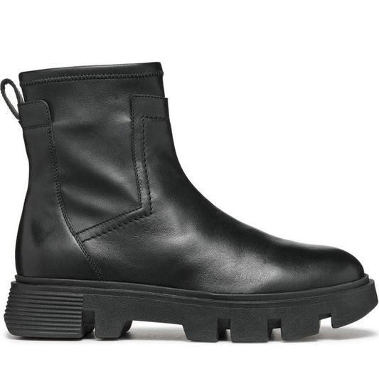 Geox womens black vilde booties | Vilbury London