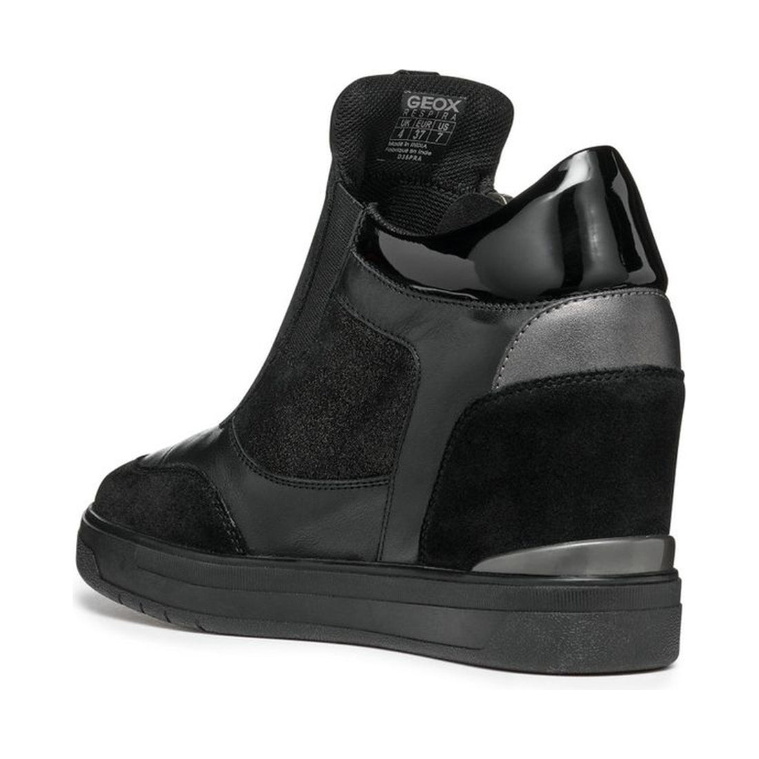 Geox womens black maurica booties | Vilbury London