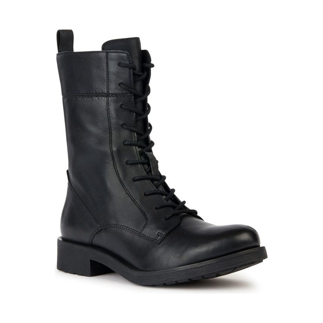 Geox womens black rawelle booties | Vilbury London