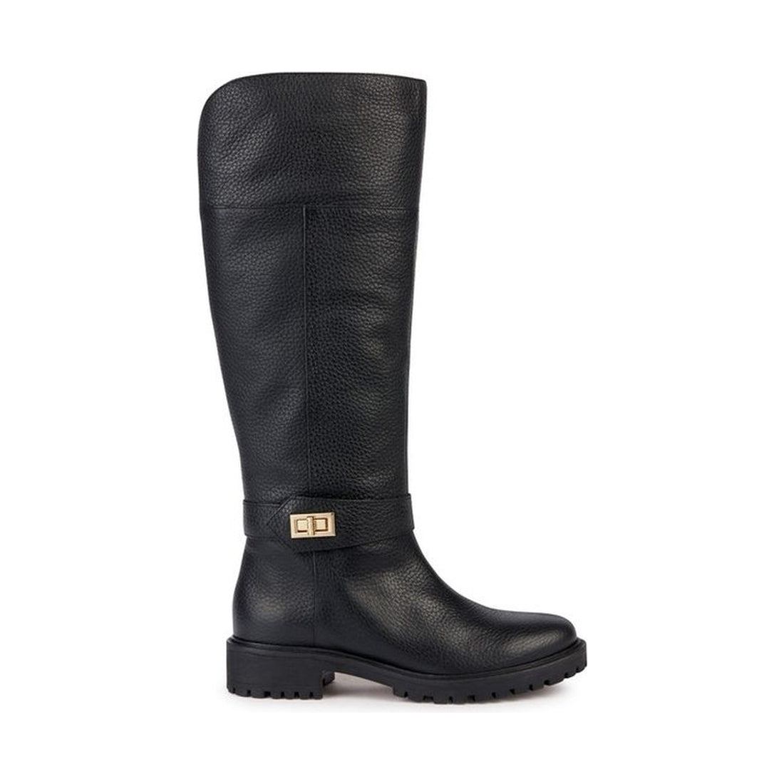 Geox womens black hoara boots | Vilbury London