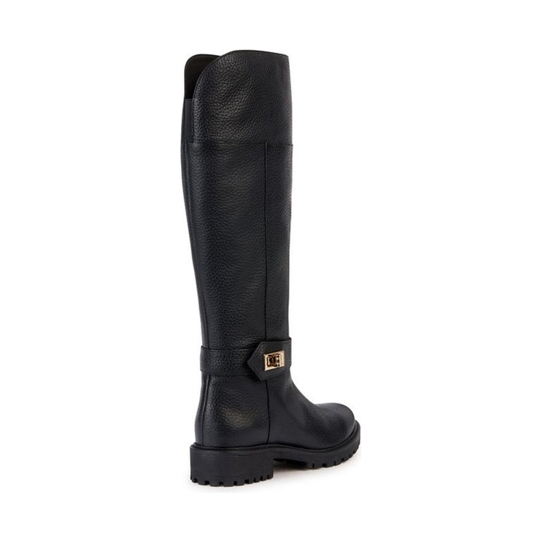 Geox womens black hoara boots | Vilbury London