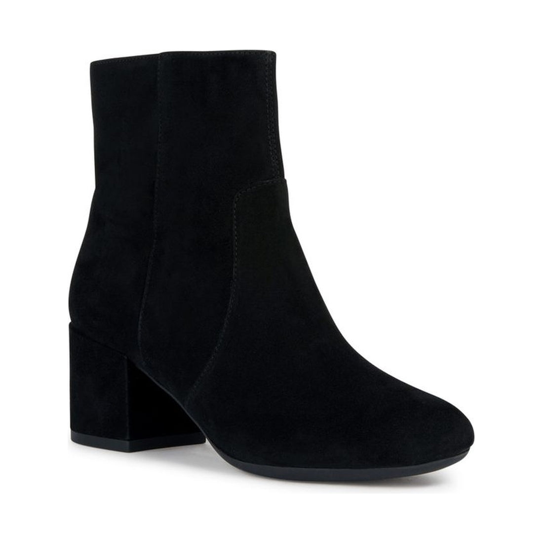 Geox womens black eleana booties | Vilbury London