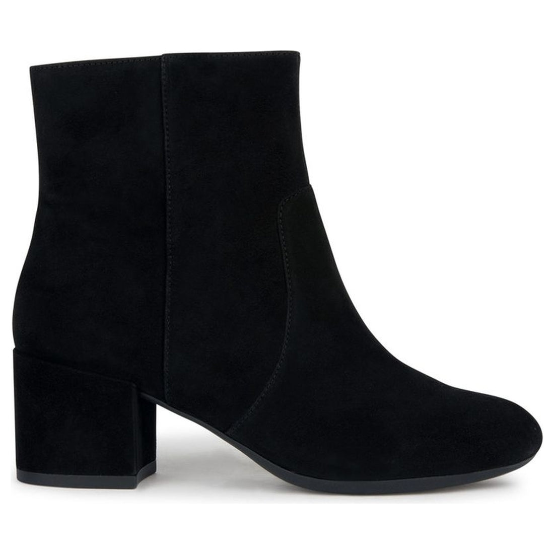 Geox womens black eleana booties | Vilbury London