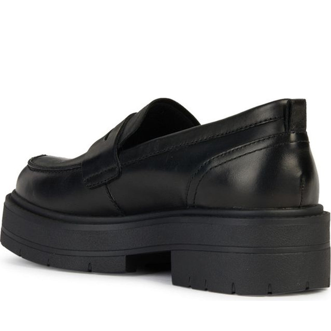 Geox womens black spherica ec7 loafer | Vilbury London