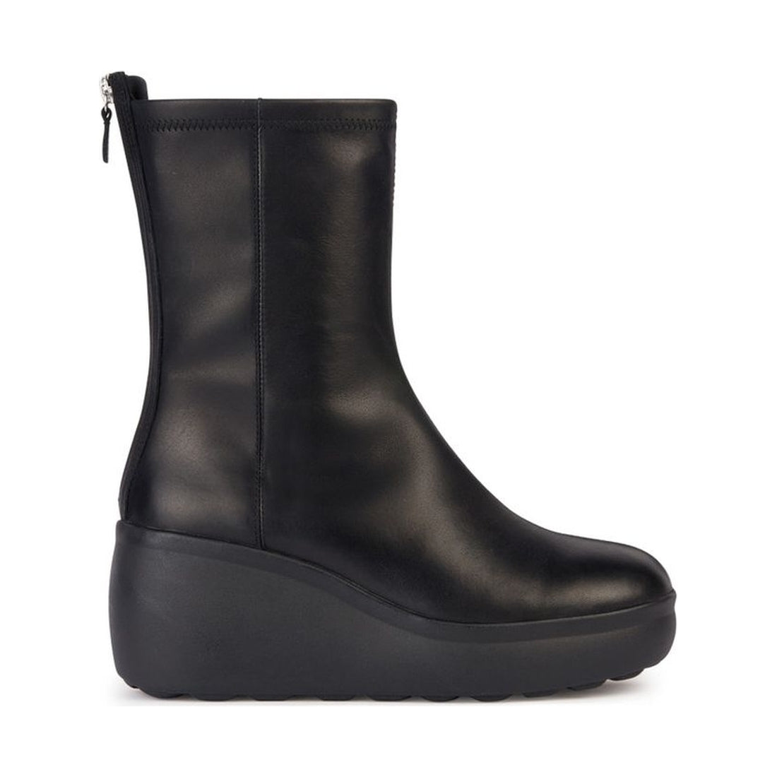 Geox womens black spherica ec9 booties | Vilbury London