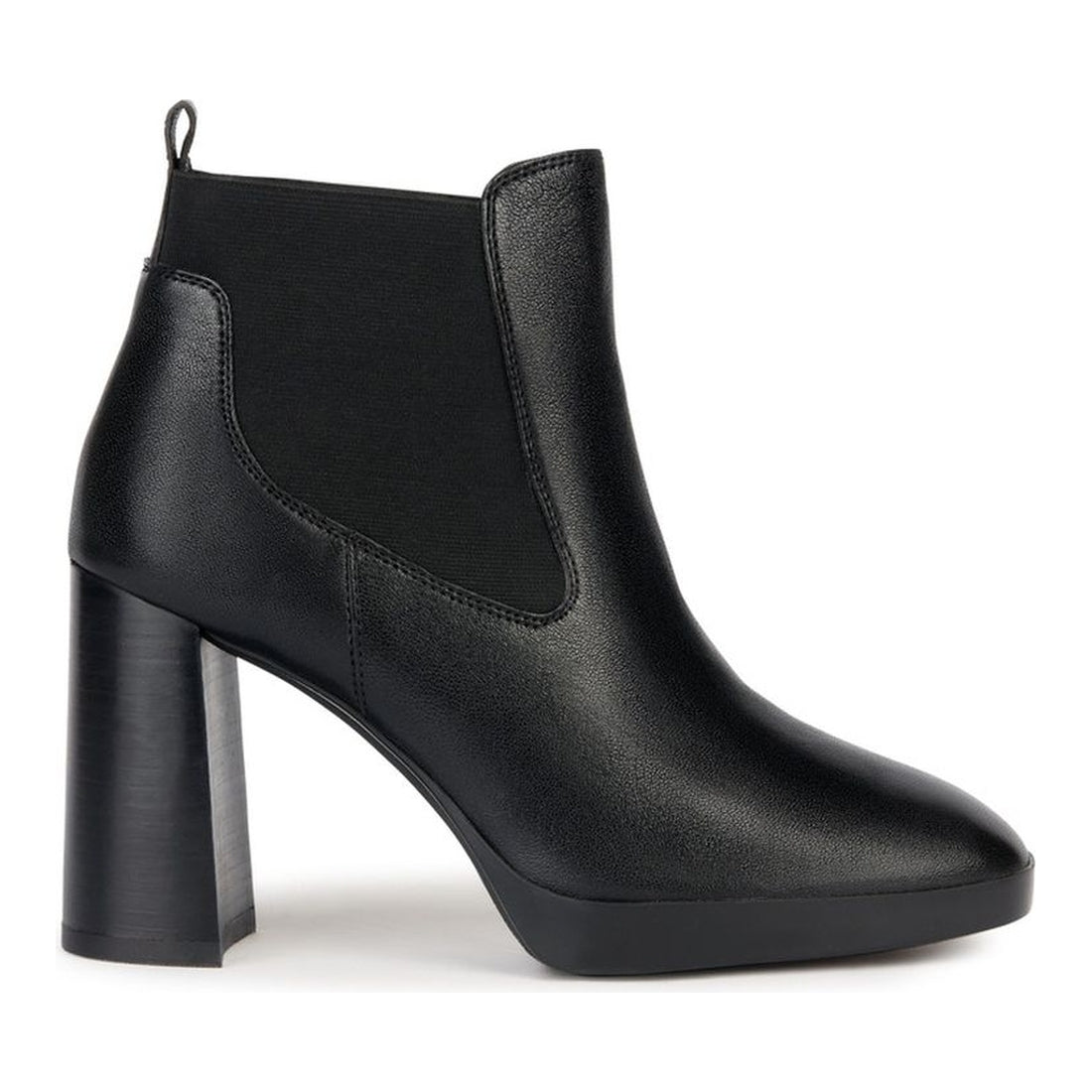 Geox womens black teulada booties | Vilbury London