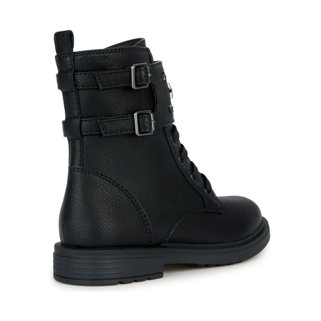 Geox girls black, gun eclair booties | Vilbury London