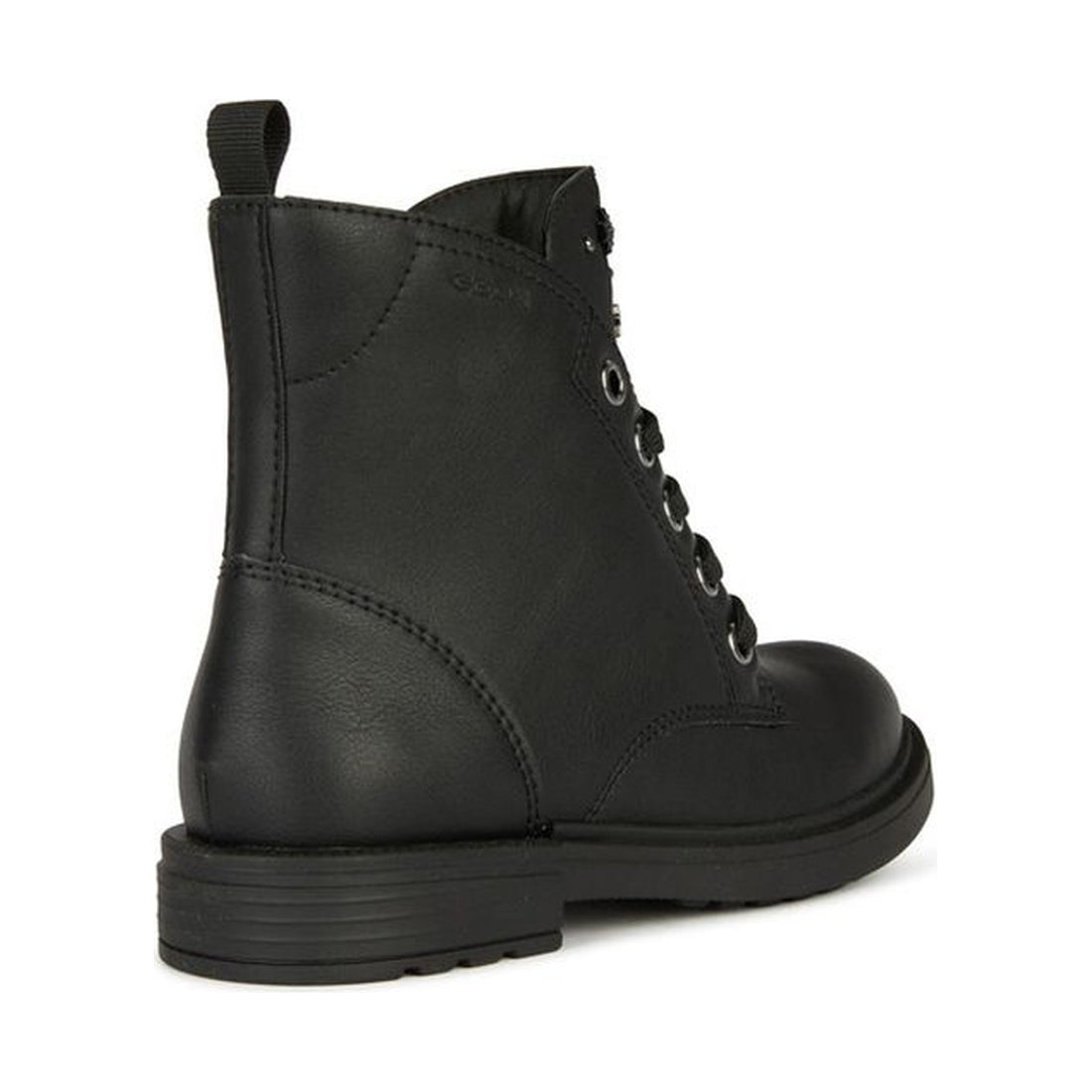 Geox girls black, gun eclair booties | Vilbury London