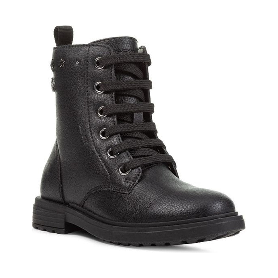 Geox girls black eclair booties | Vilbury London