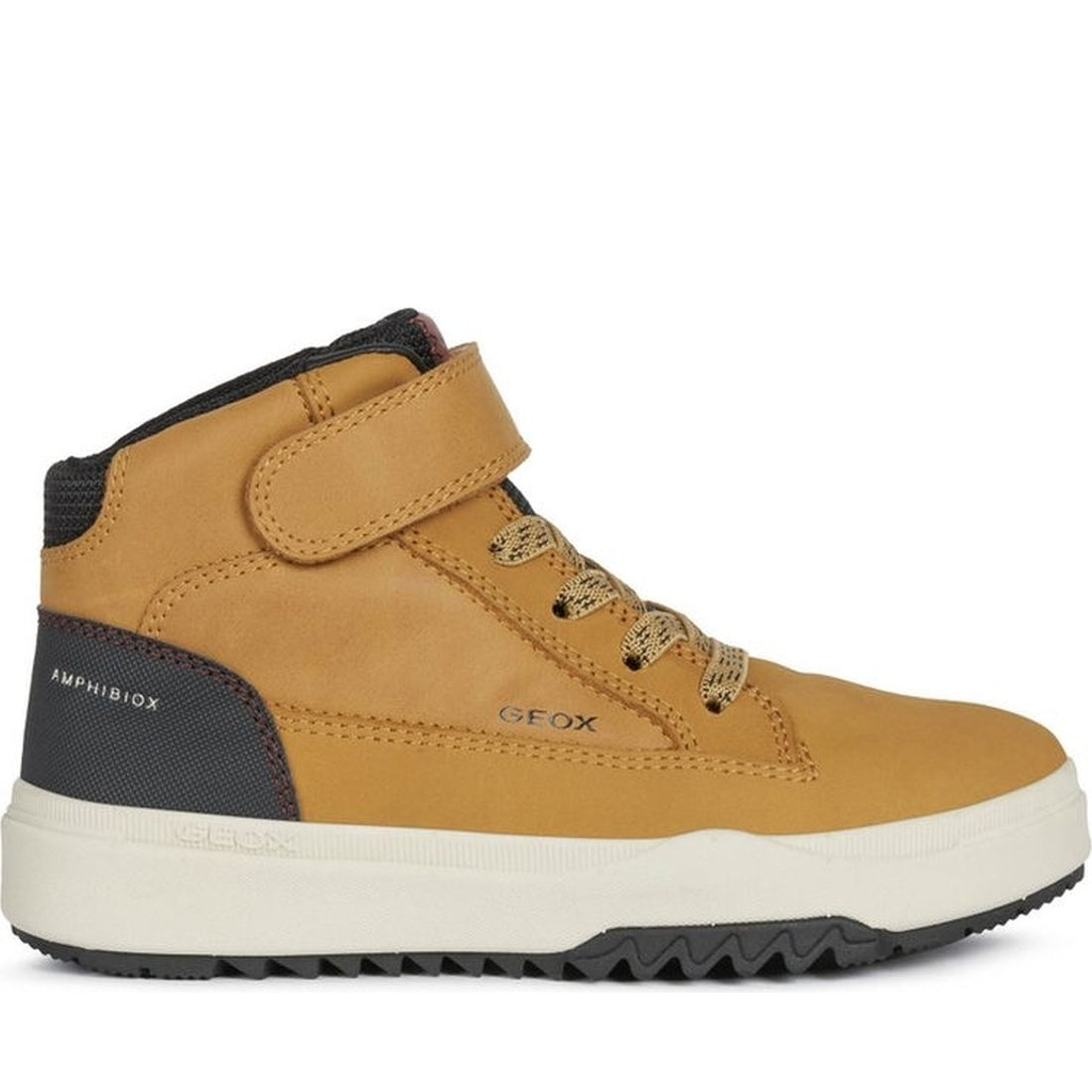 Geox boys dk yellow, black bunshee abx booties | Vilbury London