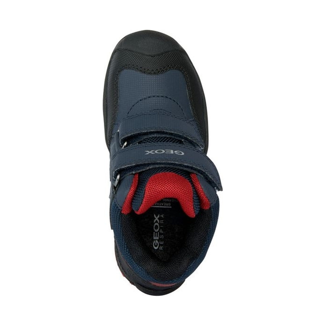 Geox boys navy, red new savage booties | Vilbury London