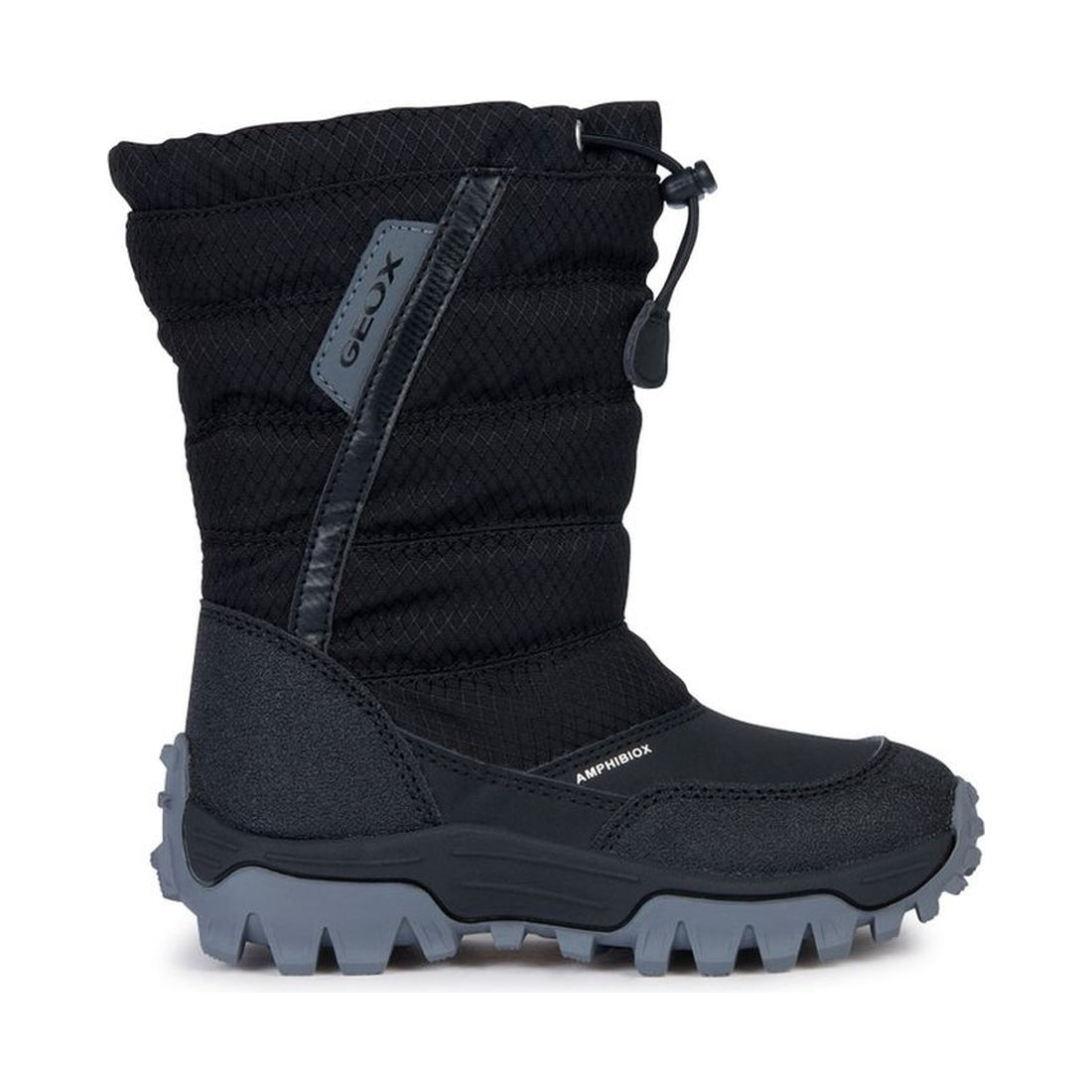 Geox boys black himalaya abx boots | Vilbury London