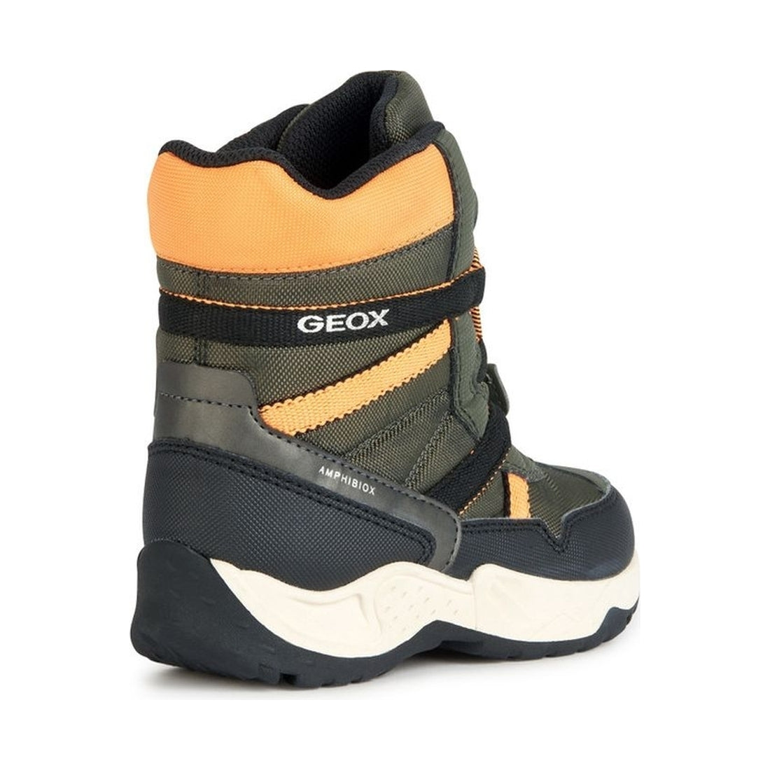 Geox boys military, orange sentiero abx booties | Vilbury London