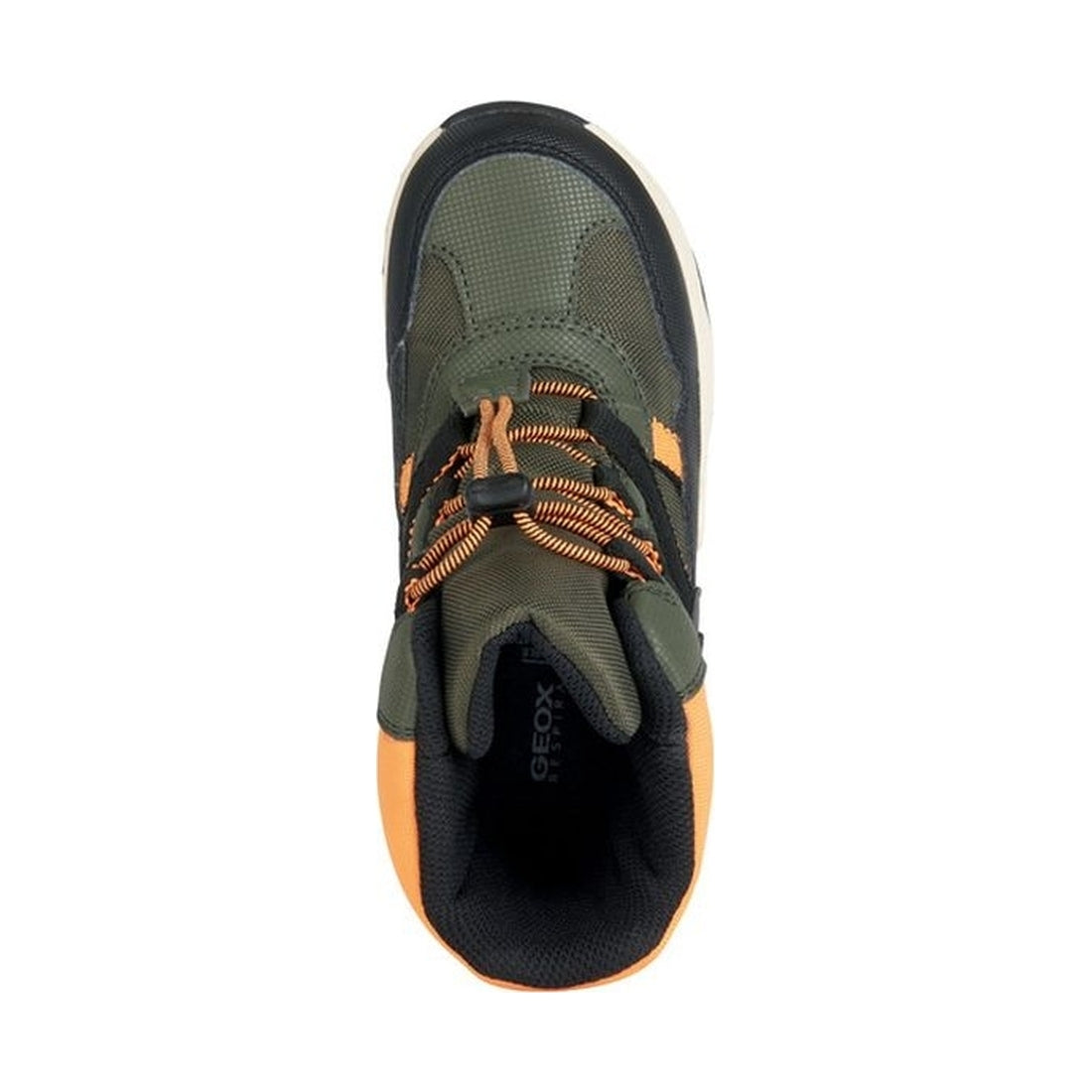 Geox boys military, orange sentiero abx booties | Vilbury London