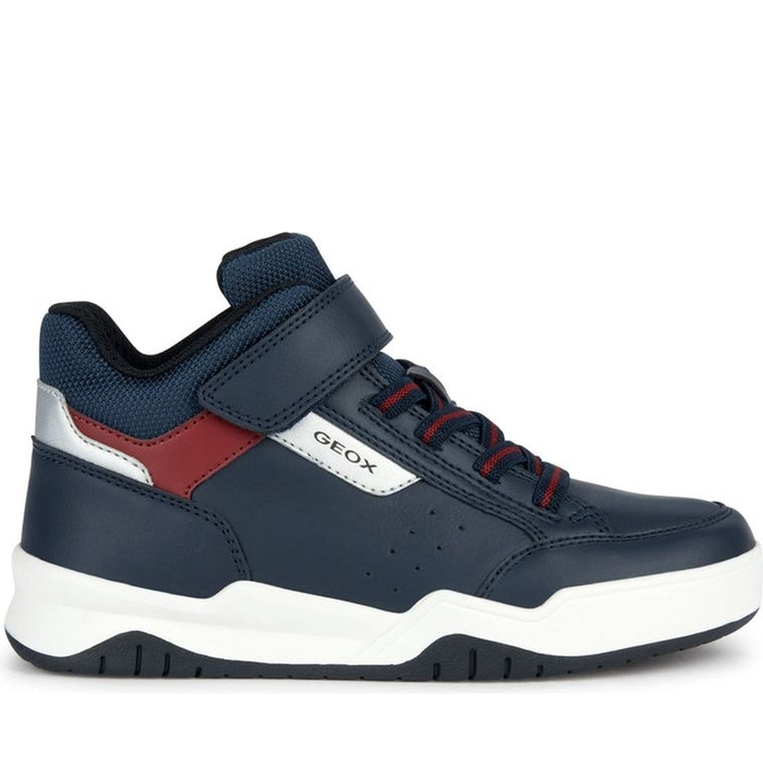 Geox boys navy, red perth booties | Vilbury London