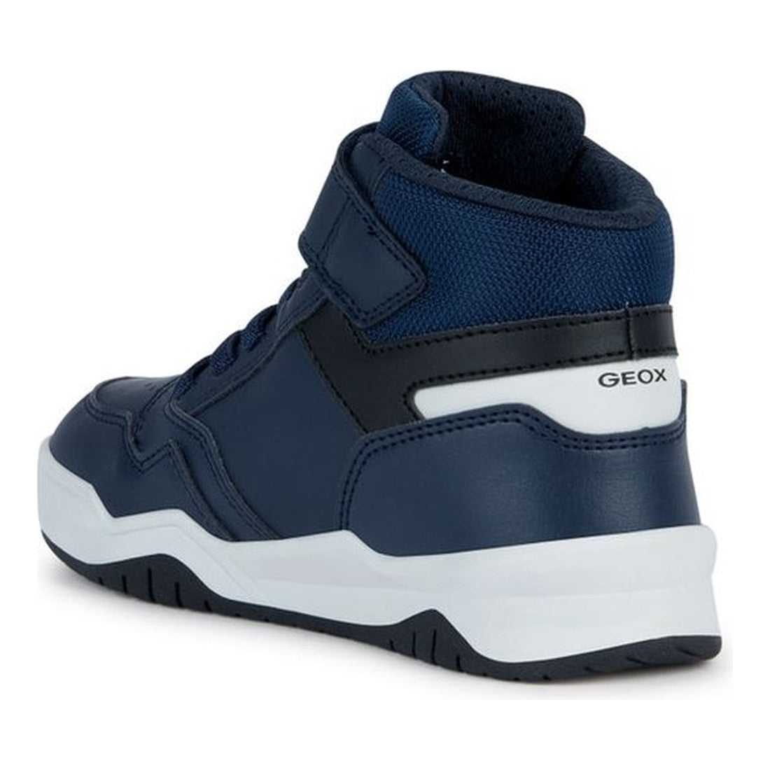 Geox boys navy, lt grey perth booties | Vilbury London