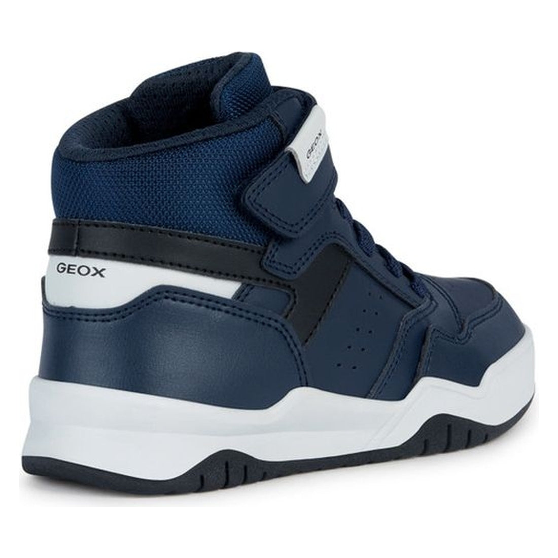 Geox boys navy, lt grey perth booties | Vilbury London