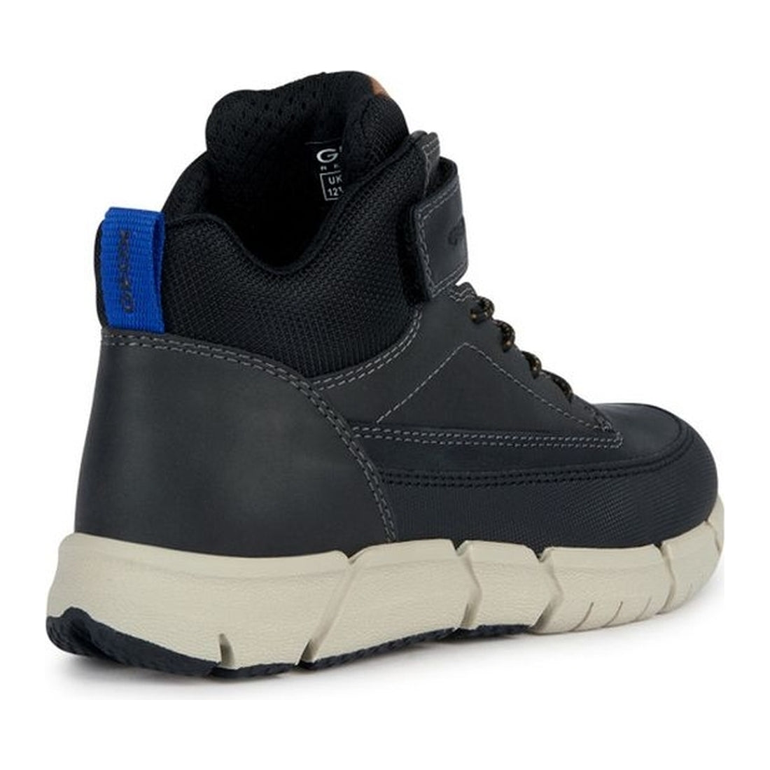 Geox boys black flexyper booties | Vilbury London