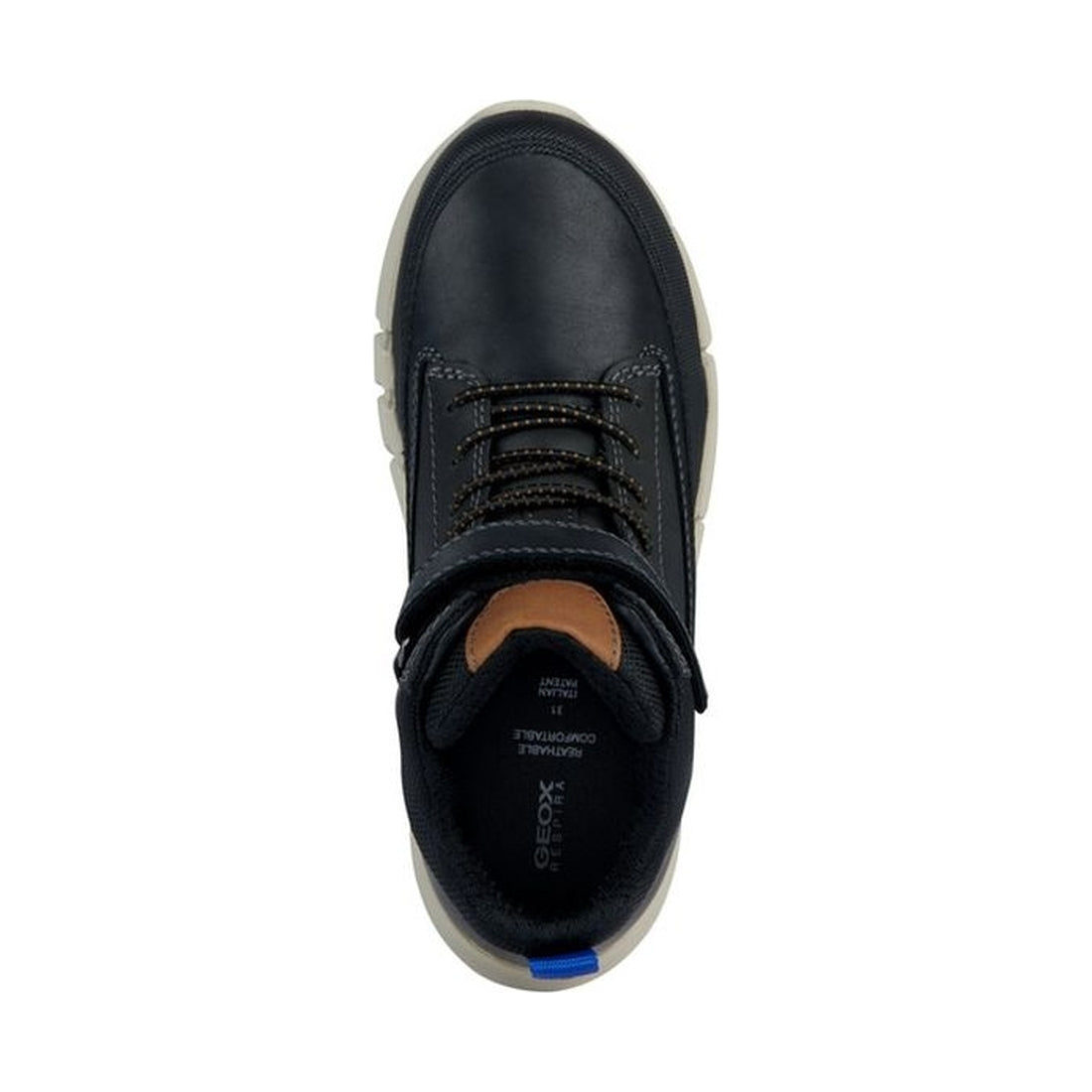 Geox boys black flexyper booties | Vilbury London