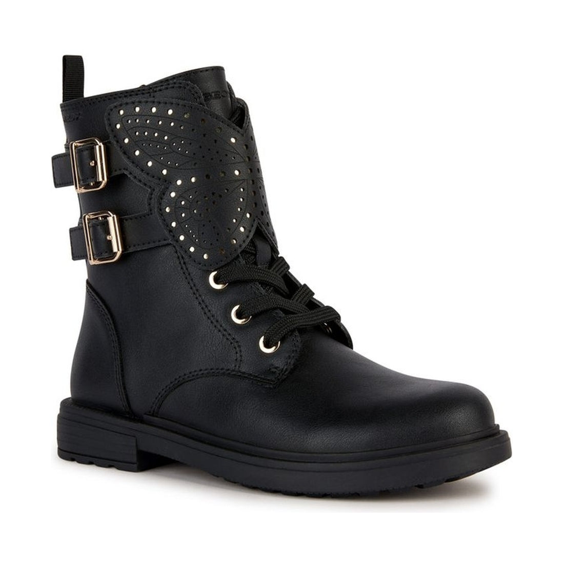 Geox girls black eclair booties | Vilbury London