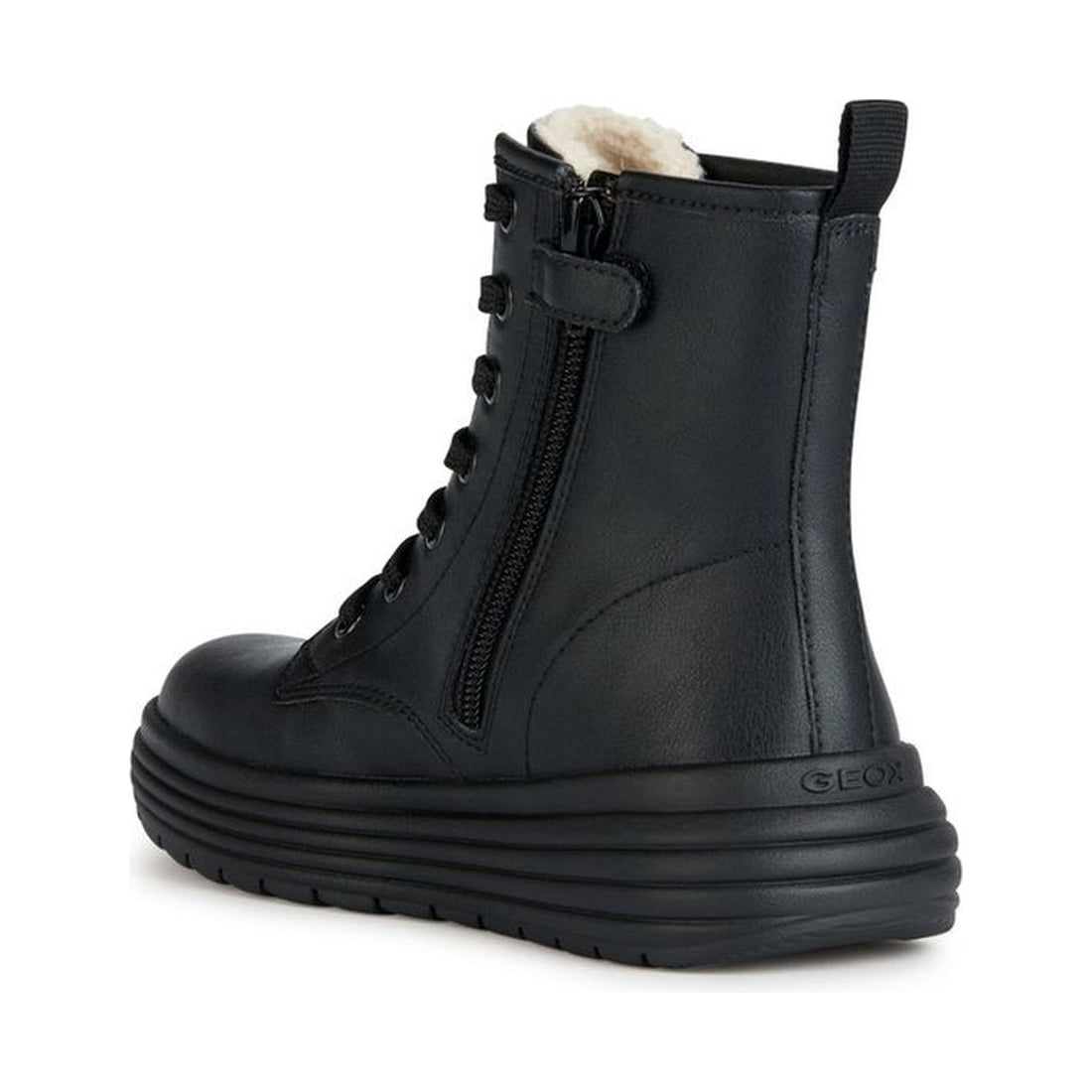 Geox girls black phaolae booties | Vilbury London