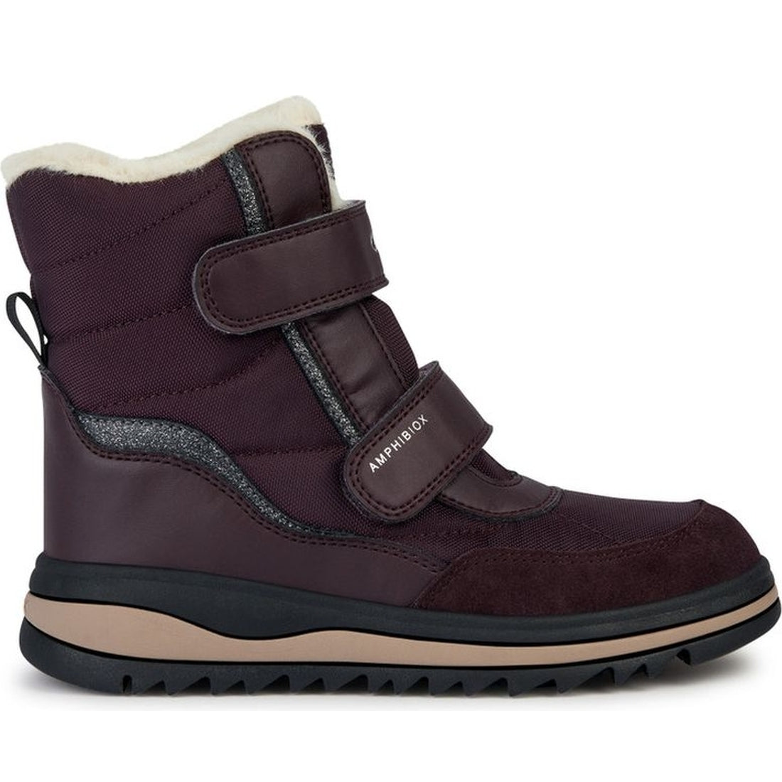 Geox girls dk burgundy adelhide booties | Vilbury London