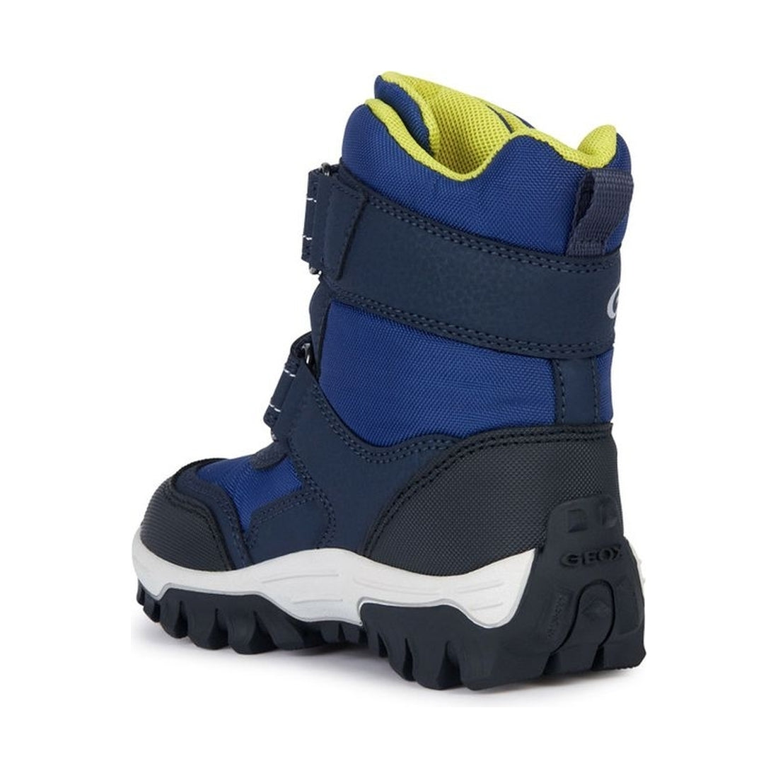 Geox boys navy, lime himalaya abx booties | Vilbury London