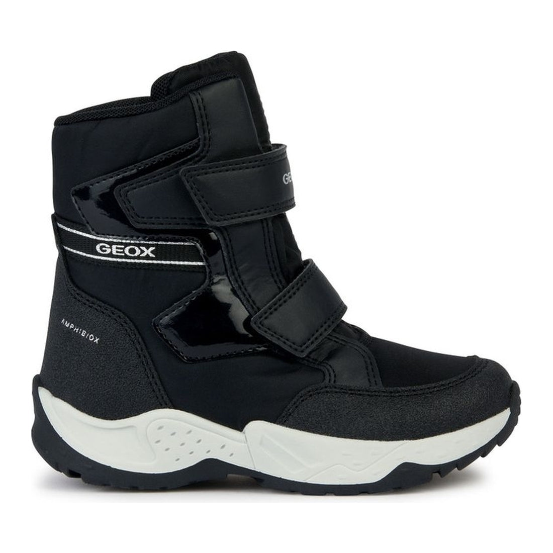 Geox girls black sentiero booties | Vilbury London