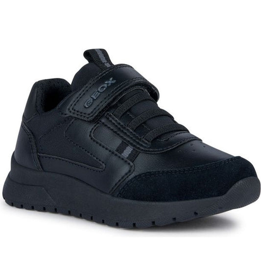 Geox boys black briezee sport shoe | Vilbury London