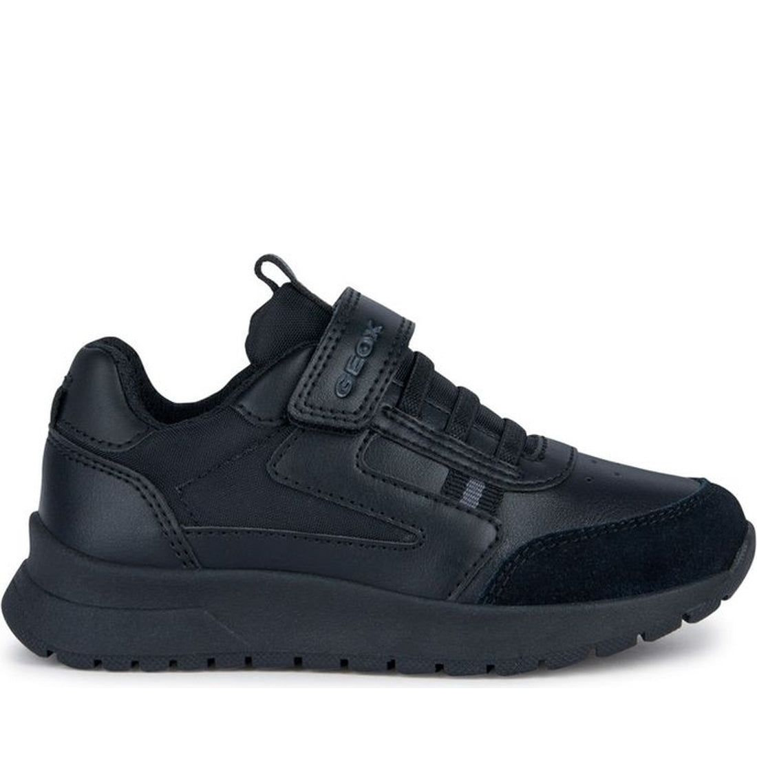 Geox boys black briezee sport shoe | Vilbury London