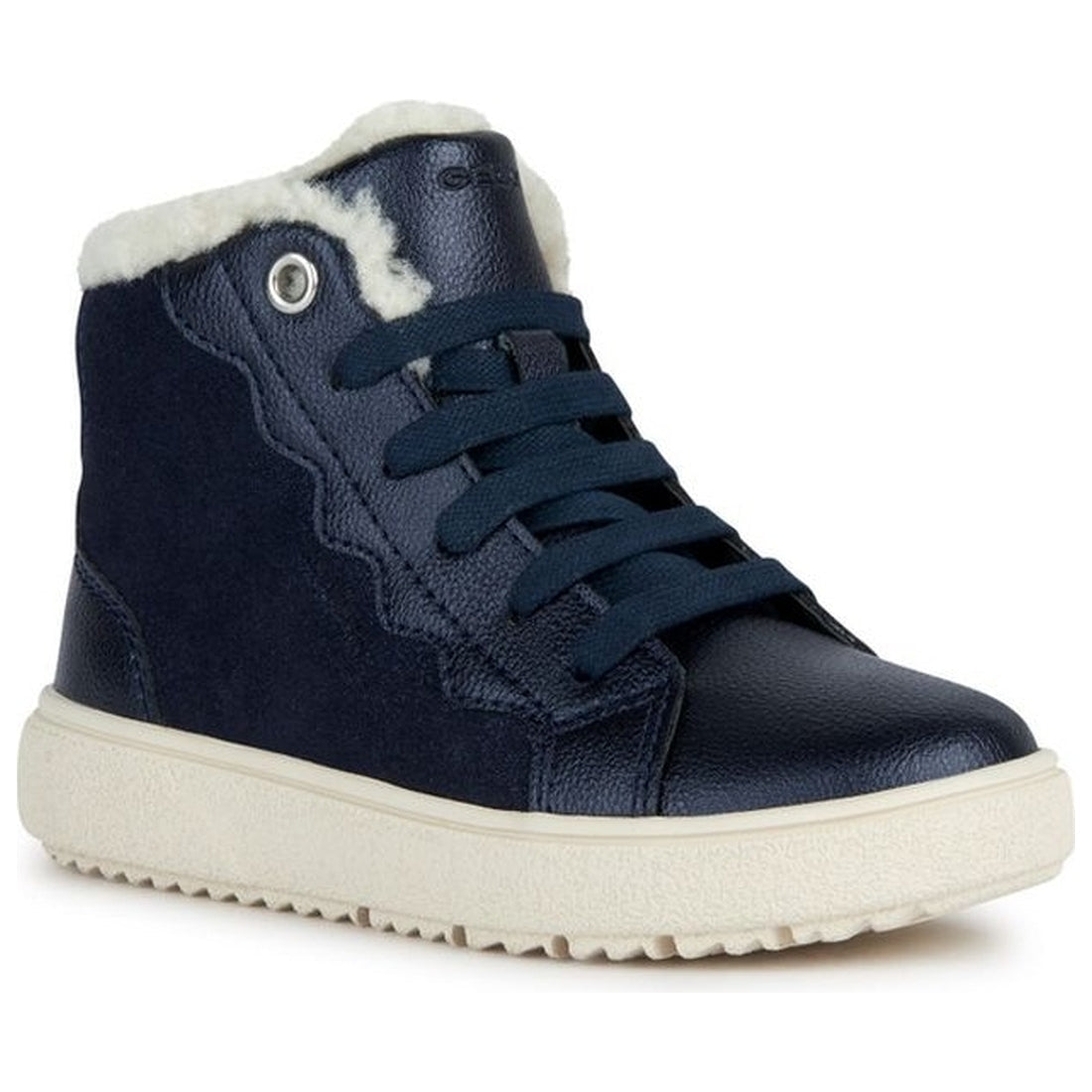 Geox girls dk navy theleven booties | Vilbury London