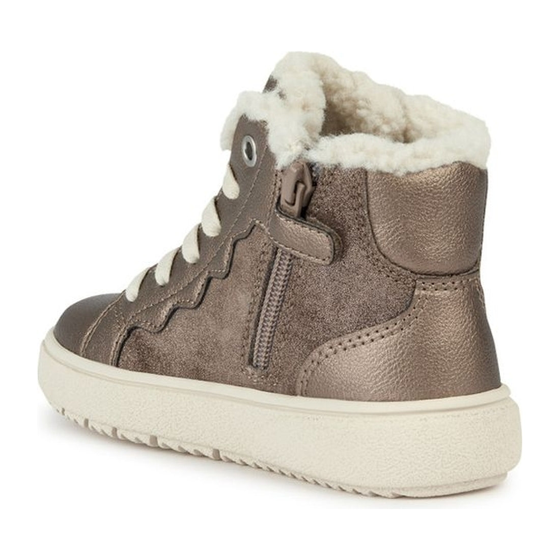 Geox girls smoke grey theleven booties | Vilbury London