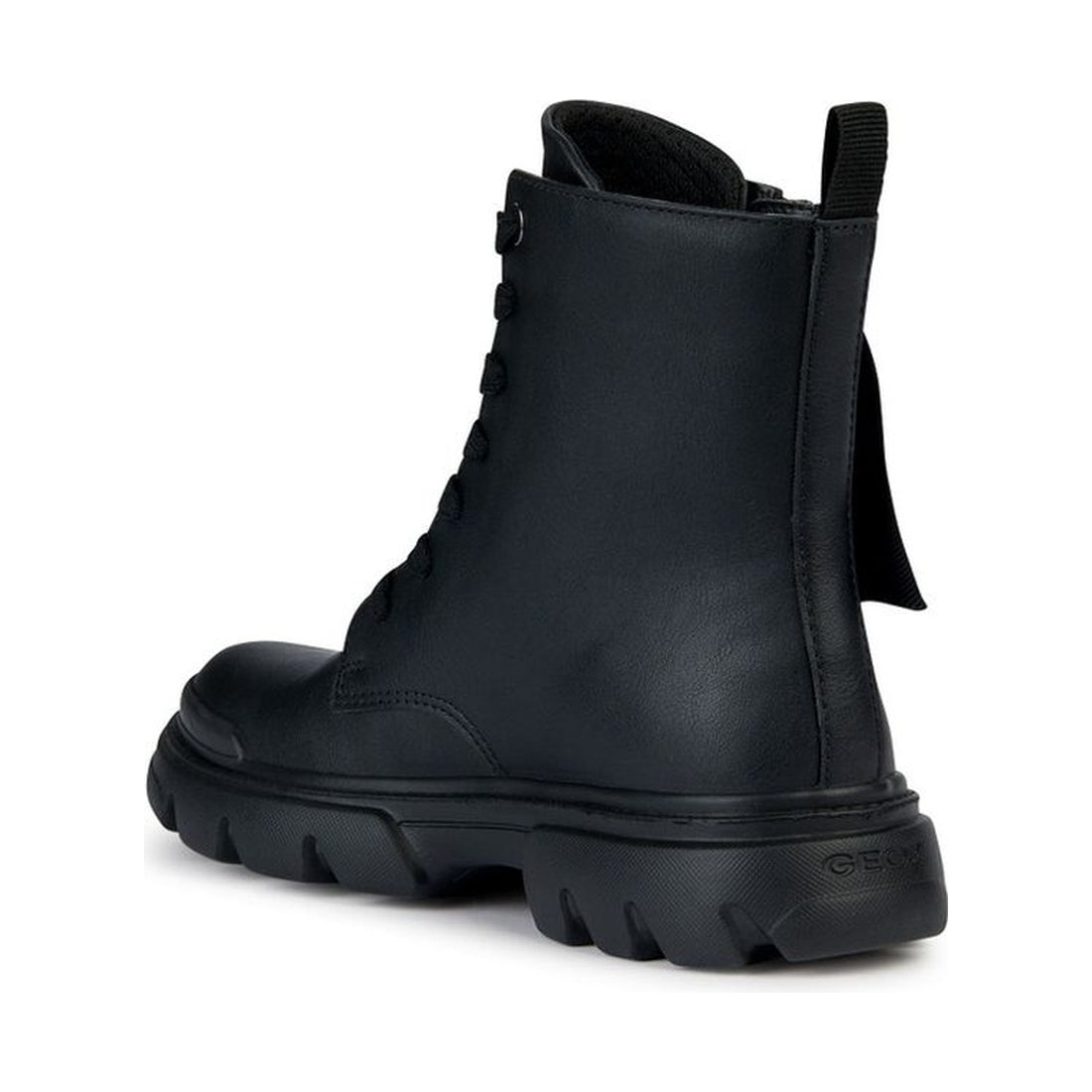 Geox girls black junette booties | Vilbury London