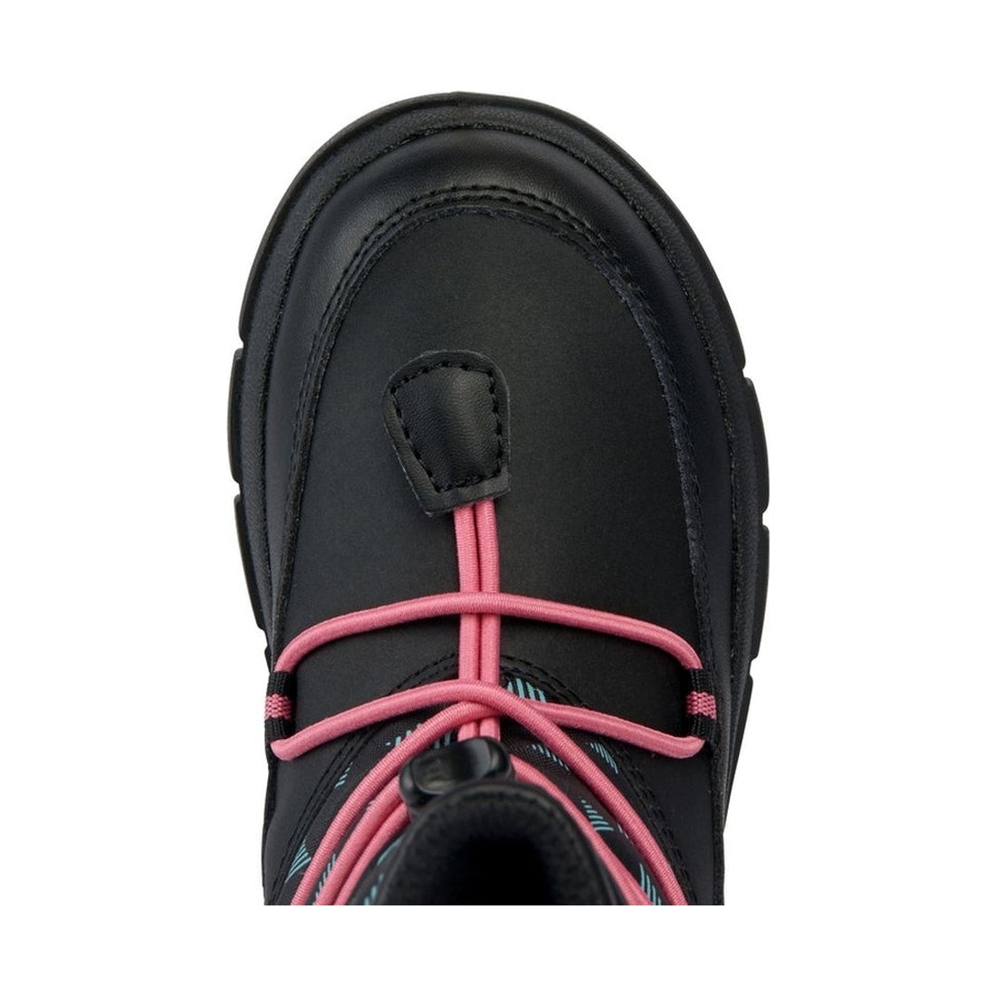 Geox girls black, fuchsia willaboom boots | Vilbury London