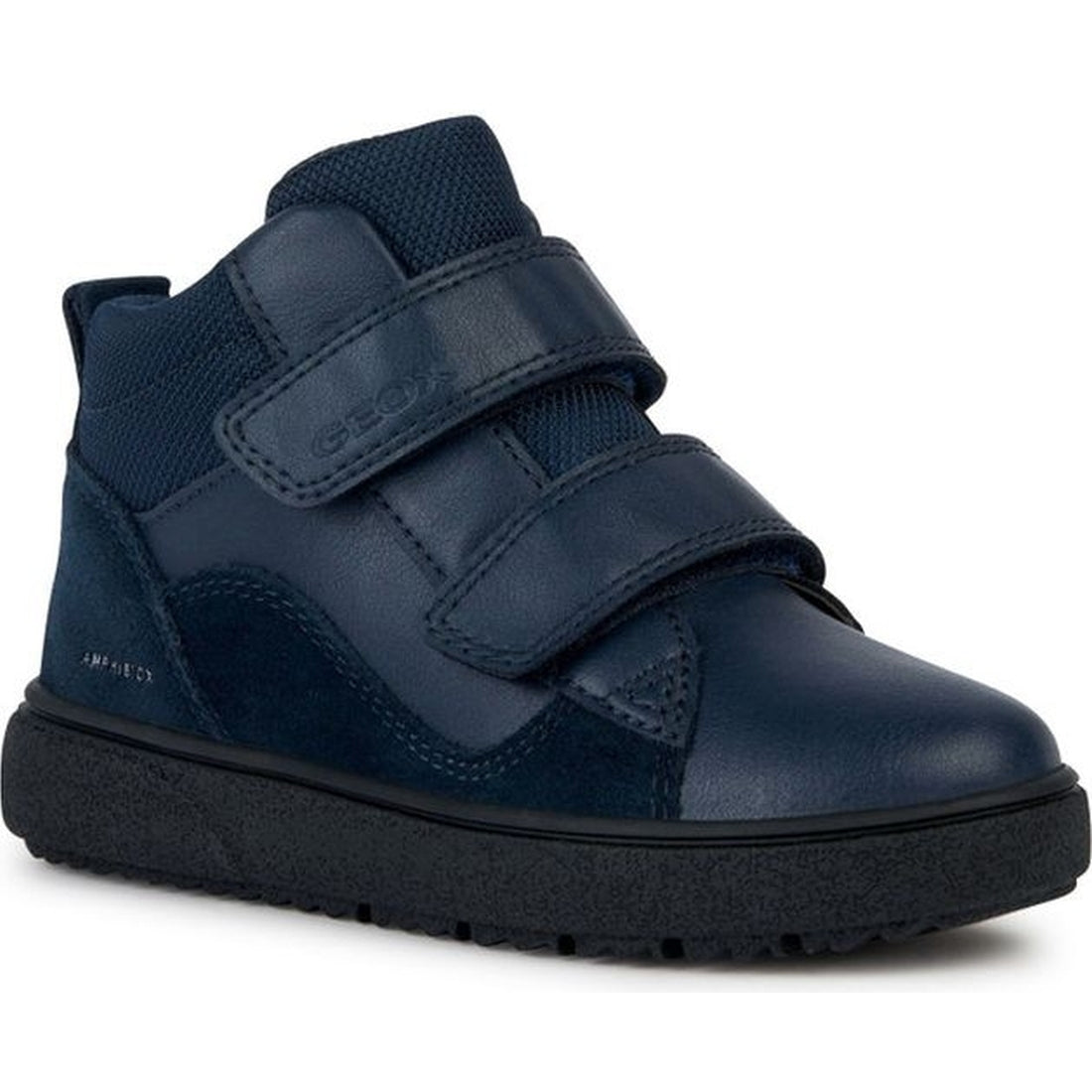 Geox boys navy theleven abx booties | Vilbury London