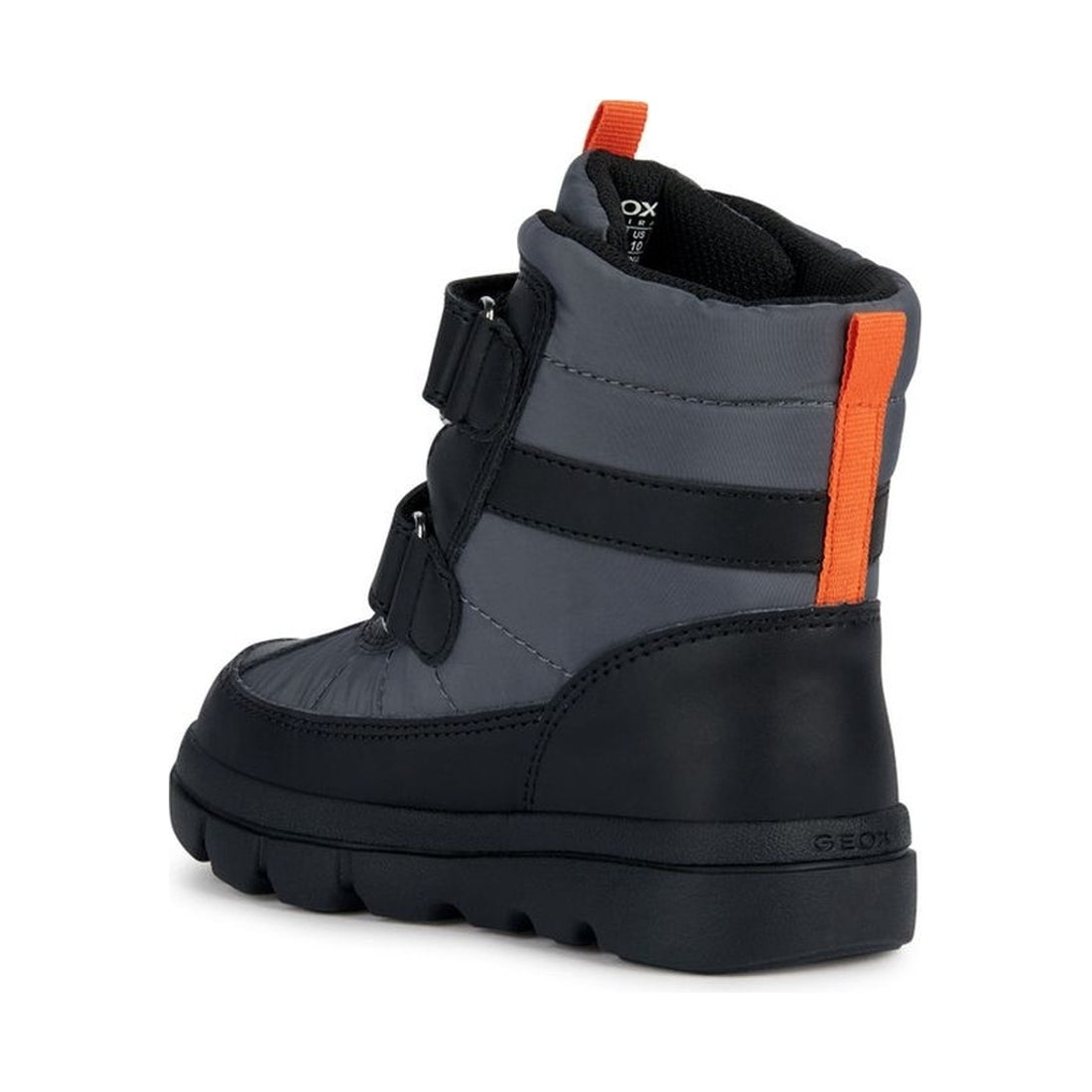 Geox boys black, dk grey willaboom booties | Vilbury London