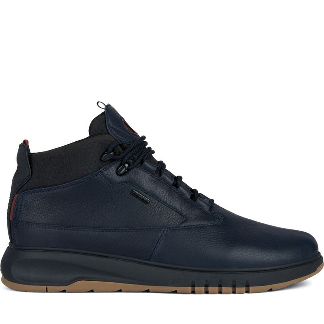 Geox mens dk navy aerantis 4x4 abx booties | Vilbury London