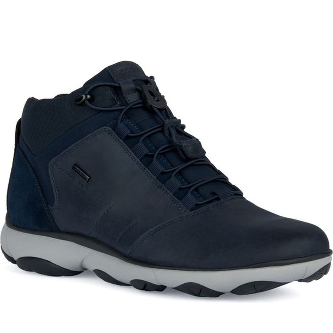 Geox mens navy nebula 4 x 4 abx booties | Vilbury London