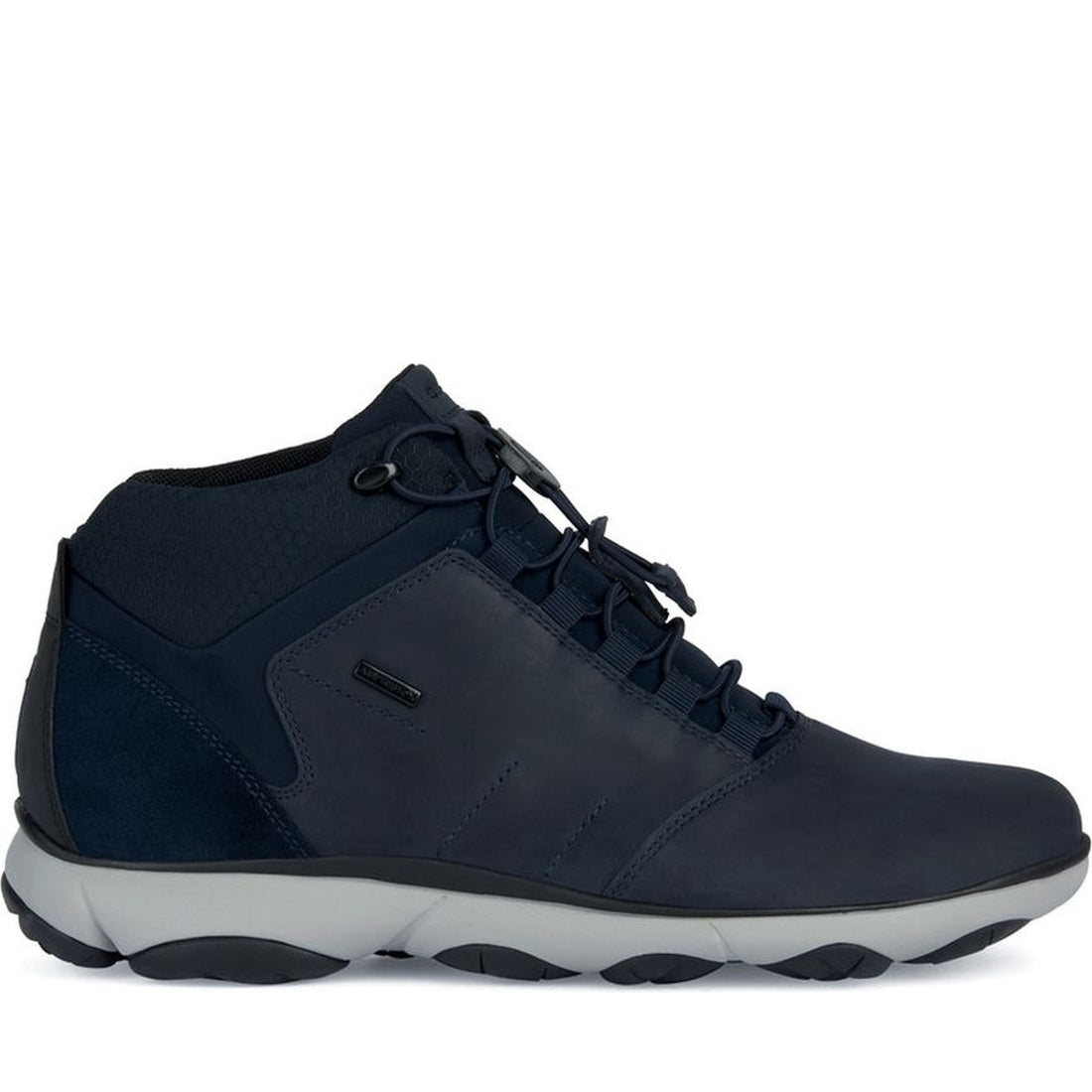 Geox mens navy nebula 4 x 4 abx booties | Vilbury London