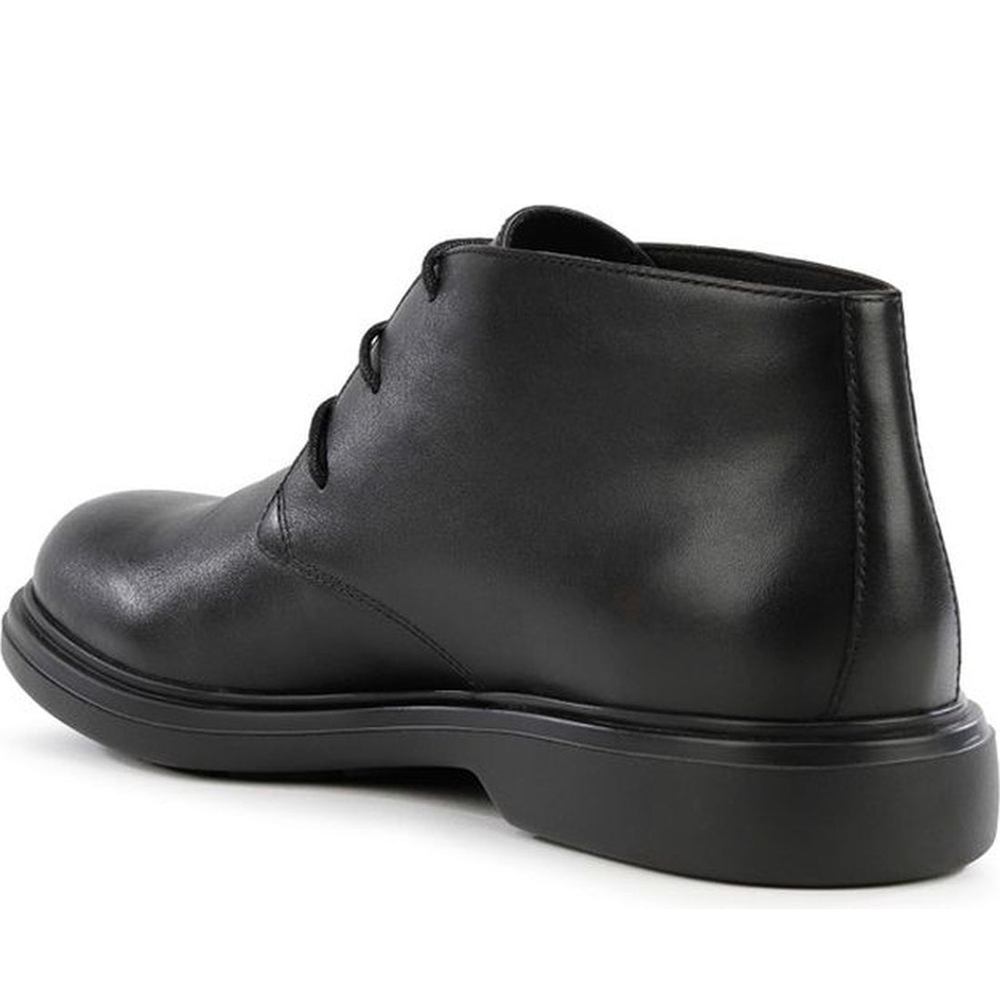 Geox mens black ottavio booties | Vilbury London