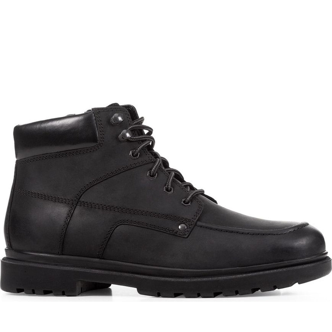 Geox mens black andalo booties | Vilbury London